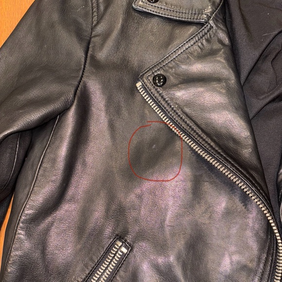 ALLSAINTS Dalby Leather Biker Jacket - Picture 5 of 17